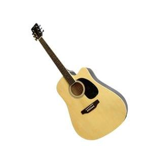 Pluto HW41C-201P NAT Cutaway Semi Acoustic Guitar